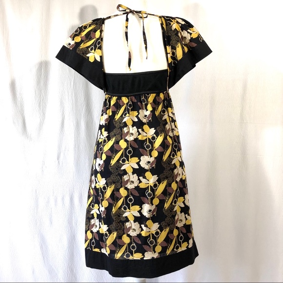 Bauhaus Fraulein Floral Print Peasant Dress - Picture 5 of 8